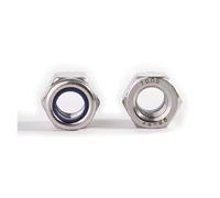 Dado autobloccante esagonale in nylon con inserto in nylon in acciaio inossidabile A4-80 316(2pcs M24-3.0)
