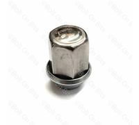 Dado Bullone Ruota Cromato RDX per Jaguar F Pace, Argento, 1 Pz
