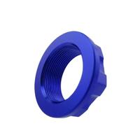 Dado Cannotto Sterzo In Alluminio M24 X 1 Compatibile Con Moto Pit Bike(Blue)