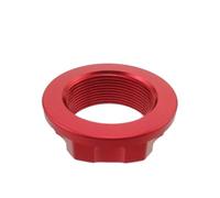 Dado Cannotto Sterzo In Alluminio M24 X 1 Compatibile Con Moto Pit Bike(Red)