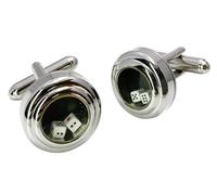 Dado Casinò Novità Gemelli IN Cromo Scatola