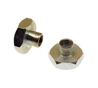 DADO CIF FISSA RUOTA M8 ESAGONO 22 PER V E S P A TUTTI I TIPI DAL 1949 AL 1961