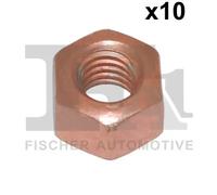 Dado collettore di scarico con rivestimento in rame dado autobloccante FA1