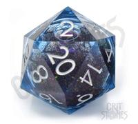 Dado D20 Deluxe 50mm - Glimcore 50mm Liquid Core D20