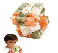 Dado da labirinto 3D con sfera, labirinto, cubo magico, giocattolo per l'allenamento del cervello per alleviare lo stress, regalo per concentrazione e allenamento logico