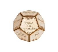 Dado De 12 Caras - Juego Divertido Para Decisiones Y Dado Poliédrico | Juego De Mesa Viajes Feste Estudiantes Y Residencias Ayudante De Juego De Mesa Dado Doce Caras Generador De