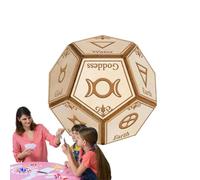 Dado Decisionale A 12 Facce - Dadi Da Gioco Poliedrici Per Feste E Regali - Strumento Divertente Per Scelte Da Viaggio Casa Università Appartamento Scuole Gite