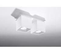 Dado Deckenleuchte Bianco Alluminio Plafoniera Lampada da Cucina Bauhaus Interni