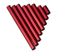 Dado di accoppiamento， 10 pezzi, dadi di accoppiamento lucidanti in alluminio M3, a barra lunga AL 60 90 100 mm(Red,60mm)