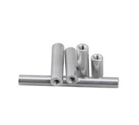 Dado di accoppiamento tondo in alluminio M2 M2.5 M3 M4 M5 M6 M8 M10 Aste distanziatrici for RC Multirotori Drone Frame Building(M6x55mmx5PCS)