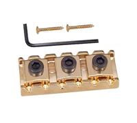 Dado Di Bloccaggio Della Corda Della Chitarra In Metallo Con Chiave A Brugola Per Ponte Tremolo 43 Millimetri Guitar Nut Set(Gold)