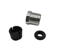 Dado di bloccaggio in alluminio per accessori di ricambio per retromarcia dello sterzo 1 pezzo compatibile con parti di motociclette automobilistiche DO* per il codice articolo 8K1927225B