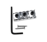 Dado di bloccaggio per chitarra elettrica a 6 corde da 43 mm con viti di montaggio e set di chiavi, applicabile al ponte tremolo, accessorio di ricambio per dado di bloccaggio delle corde