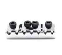 Dado Di Bloccaggio Per Chitarra Elettrica A 7 Corde Da 1 Pezzo Per Ponte Tremolo, Lunghezza 48 Mm Capotasti di Ricambio per Chitarra(Silver)