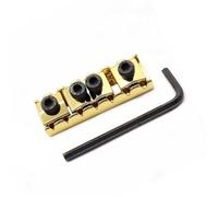 Dado Di Bloccaggio Per Chitarra Elettrica A 7 Corde Da 1 Pezzo Per Ponte Tremolo, Lunghezza 48 Mm Capotasti di Ricambio per Chitarra(Gold)