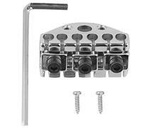 Dado di bloccaggio per corde di chitarra elettrica con barra di ritenzione per le corde della testata, di dadi di bloccaggio in lega di zinco inclusi chiave esagonale e vit