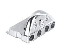 Dado di Bloccaggio per Corde per Basso, Blocco per Corde per Basso Senza Testa in Metallo da 39 Mm, Perfetto per lo Spettacolo (SILVER)