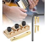 Dado di Bloccaggio per Corde per Chitarra Elettrica, Dado di Bloccaggio per Corde per Chitarra Leggero in Lega di Zinco con Dadi per Barra di Fermo della Paletta Parti per