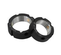 Dado di bloccaggio radiale di precisione Dado di bloccaggio di precisione tipo F M12-M260, tondo for viti a ricircolo di sfere e mandrini di macchine utensili, resistente alle vibrazioni(M60x2.0 F)