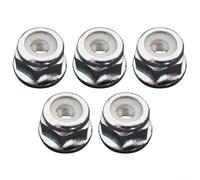 Dado di bloccaggio sinistro M10, confezione da 5 pezzi per decespugliatore FS80, FS85, FS87, FS90, FS94, accessorio di ricambio per attrezzi da giardino (5 pezzi)