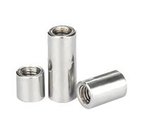 Dado di collegamento cilindrico M3-M12 Dado di accoppiamento per colonna tonda in acciaio inossidabile 10 pezzi, 10 pezzi, 6xM3x6