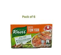 Dado Di Condimento Knorr Tom Yam 6 Cubetti x 60g - 6 Confezioni