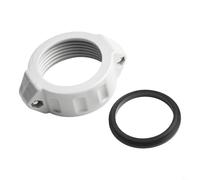 Dado di espansione di ricambio per piscina, 5,8 cm, con vite e O-Ring, per piscina gonfiabile Coleman, set di connettori accoppiatori in PVC grigio