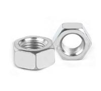 Dado di Fissaggio 5~100 pezzi dadi esagonali metrici in acciaio al carbonio M2 M2.5 M3 M3.5 M4 M5 M6 M8 M10 M12 dadi esagonali in zinco bianco for bulloni a vite DIN934(M5-30pcs)