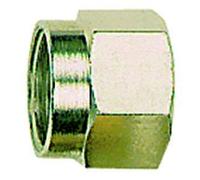 Dado di raccordo, M12 x 1,0, tubo esterno Ø 8 mm, pressione max. 60 bar, temperatura max 150 °C, ottone nichelato