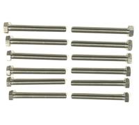Dado Di Regolazione Extra Lungo M8 X 70 FULL THREADED Esagonale Ti GR5 RACE SPEC