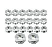 Dado di Ricambio for Barra di Motosega da 20 Pezzi for MS240 MS260 MS270 MS280 MS290 MS310 MS390 MS340 MS360 MS360C MS440 MS460 MS640