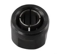 Dado di ricambio nero da 1/2" per router a immersione Porter Cable 3612 con foro centrale da 12,7 mm e diametro filettatura femmina 19,5 mm
