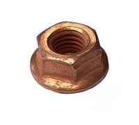 Dado di scarico M8 acciaio ramato SW13 dadi in rame DIN 6927-16 pezzi