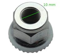Dado di serraggio dentato per ruota da bicicletta ALGI ( M10 )