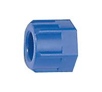 Dado di serraggio M14 X 1,0 per tubo 10/8 mm, SW 17, pressione di esercizio 0 - 10 bar, Temp. -10 °C fino a 60 °C, POM