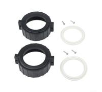 Dado diviso per riscaldatore termale per Balboa per sistemi Coleman Hydroquip, kit completo con guarnizioni e viti, robusto materiale in gomma plastica, facile da montare (2 set)