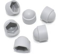Dado Dome Tappo Bullone M5 Grigio In Plastica Copertura Di Sicurezza