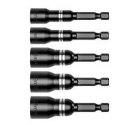 Dado Driver Set Impatti Potenza Esagonale Dado Driver Punta Trapano Cambiamenti Rapidi Cacciavite Asta di Estensione Inserto Accessori Forte Presa