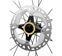Dado e tappo ad anello di bloccaggio del freno per set di ruote Campagnolo serie CP in lega leggera, design in lega per corse fluide (oro)