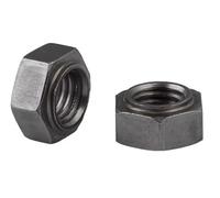 Dado esagonale a saldare a punti in acciaio al carbonio da 10 pezzi-100 pezzi, dado senza punto di saldatura, filettatura metrica esagonale,(No Solder Point Nut,M16(10pcs))