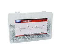 Dado esagonale con inserto in nylon - freno m3 - m4 - m5 - m6 - m8 - m10 - m12 (