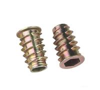 Dado esagonale, Dadi Inserti Metallici A Esagono Incassato Flangiati M4-M10(M 5 x 10 50pcs)