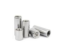 Dado esagonale, Dado di accoppiamento rotondo in acciaio inossidabile 304 for biella M2-M20, confezione da 67 misure multiple(1pcs 8x12x50)