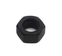 Dado Esagonale In Acciaio Nero Grado 8. DIN934 Da 1/2/5/10/20/25/50 Pezzi M2M2.5 M3M3. M4 M5 M6 M8 M10 M12 M14 M16 M18 M20 M24(M12 5pcs)