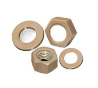 Dado esagonale in nylon, vite in plastica, dado, rondella piana, guarnizione semplice, isolamento ad alta resistenza M2 M3 M4 M5 M6 M8 M10 M12 M14 M16 M20(M16-1pcs Nut)