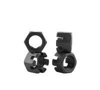 Dado esagonale scanalato GB58 M6-M42 filettatura fine grossa acciaio al carbonio confezione da 20(M8x1)