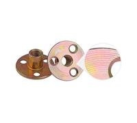 Dado flangiato Dado zincato a tre fori M6 M8 M10 2 pezzi(M10)