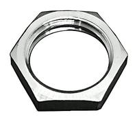 Dado flangiato for raccordo for tubi con dadi di bloccaggio esagonali in ottone da 1 pezzo - Connettore esagonale con filettatura femmina BSP da 1/8" a 1"(3/8" Nut-01)