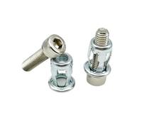 Dado for Rivetti A Petalo In Acciaio Inossidabile In Al Carbonio | 2/5/10 pezzi, M4-M8 16-21 mm: dispositivi di sospensione(Flat Head,M6x20(10Pcs))