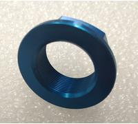 DADO GHIERA ERGAL BLU M24x1,0 RUOTA FORCELLONE TELAIO DELLA LLS FLANGIATO D003